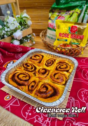 Foto resep Cinnamon Roll (Roti Tanpa Ulen-Margarin)