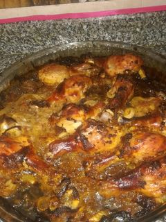 صورة لوصفة صينيه فراخ بالبصل 😋🍗🍗 تجنن
