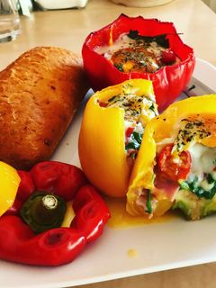 Minden jóval töltött Kaliforniai paprika recept fotója