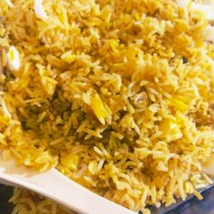 A picture of Mutton pulao.