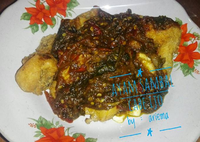 Cara Memasak Ayam Tahu Sambal Cabe Ijo Istimewa