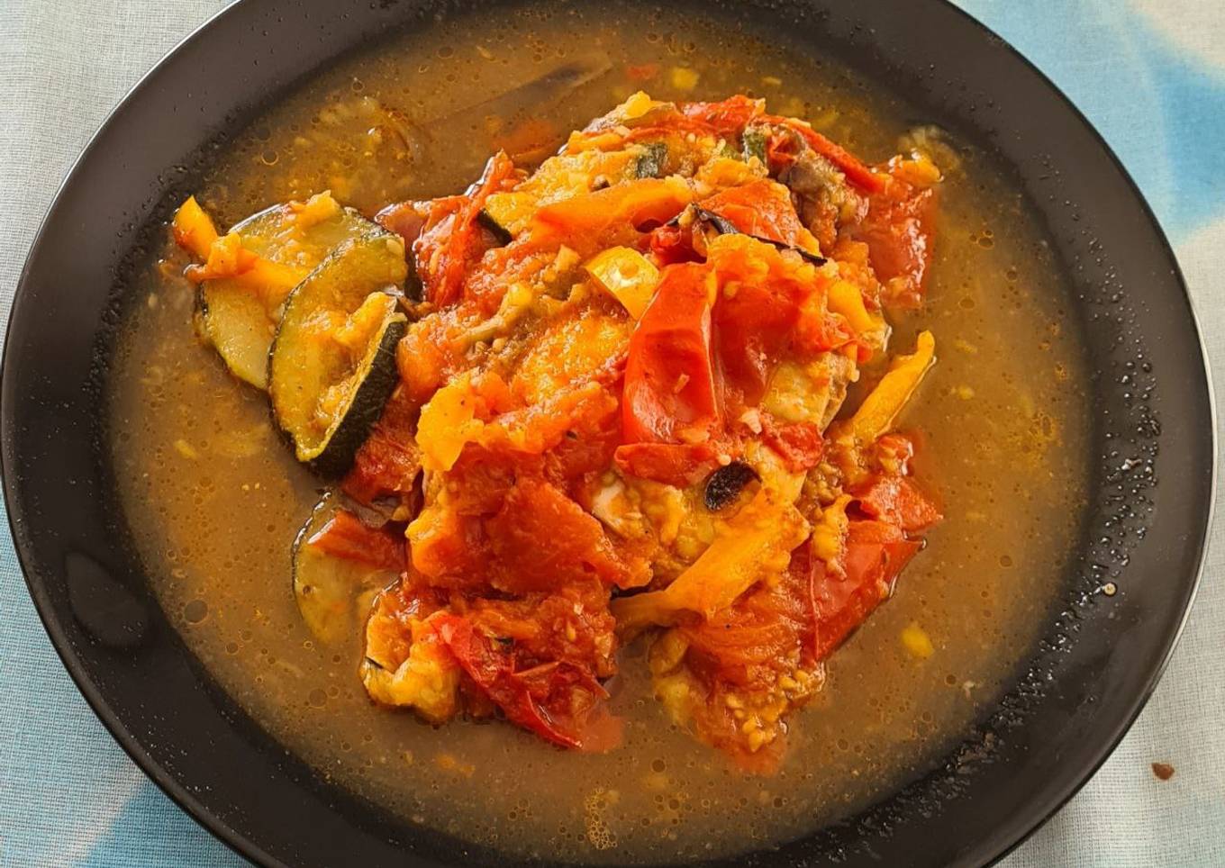 Poulet ratatouille