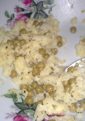 Una foto de Arroz con queso y mayonesa