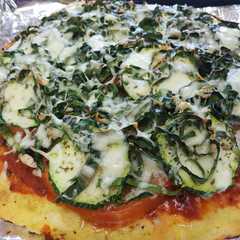 Una foto de Pizza sin harinas