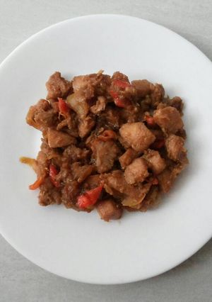 Foto resep Ayam yakiniku pedas