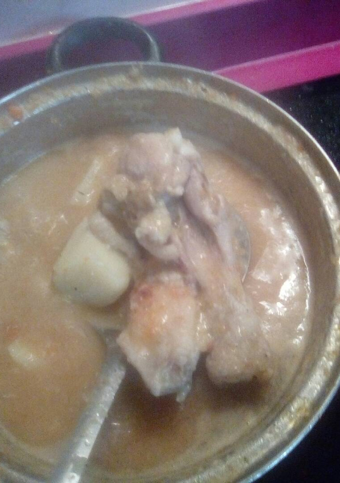 Una foto de Pollo a la cerveza