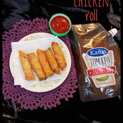 A picture of Chicken roll.