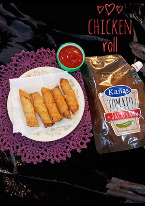 A picture of Chicken roll.