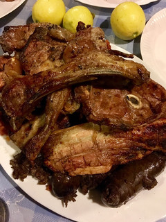 Una foto de Barbacoa de carne variada
