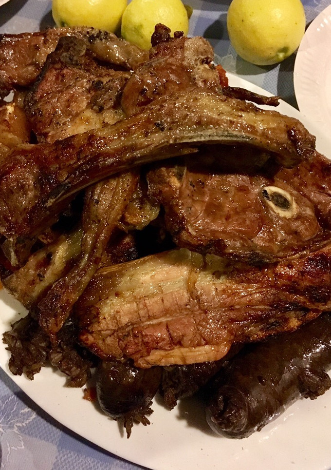 Una foto de Barbacoa de carne variada