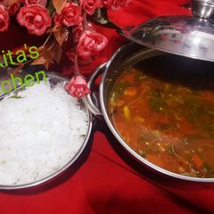 Basic South Indian Rasam🍅🧄🌶️🌶️🍛💞 A picture of Basic South Indian Rasam🍅🧄🌶️🌶️🍛💞.