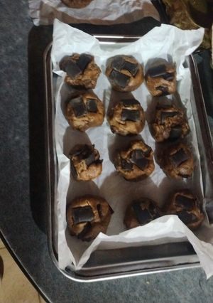 Una foto de Cookies de chocolate y café (opcional)