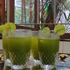 A picture of Mint Masala soda.