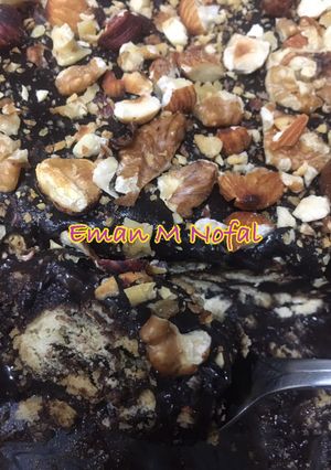 صورة لوصفة ليزي كيك (كيك البسكويت) 😋 Lazy cake 🍫❤️