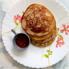 Nendran Banana pancake A picture of Nendran Banana pancake.