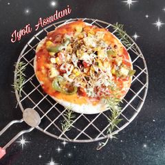 A picture of Instant party pizza.