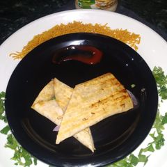 A picture of Mayonnaise veg kathi roll.