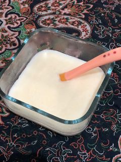 عکسی از دستور حریره بادام 👼 به دو روش