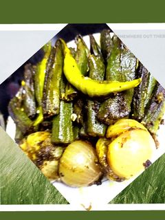 भिंडी (भरवा मसाला) (bhindi /bharwan masala recipe in hindi) रेसिपी मुख्य फोटो