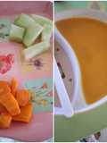 Mpasi 6 bln : bubur wortel melon