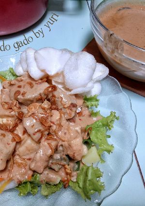 Foto resep Gado gado