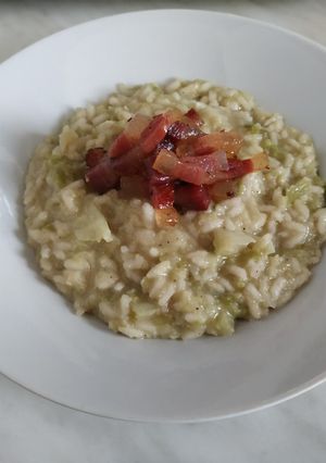 Foto di Risotto alla verza e guanciale
