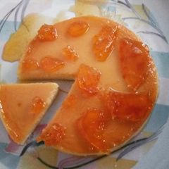 A picture of Caramel custard pudding.