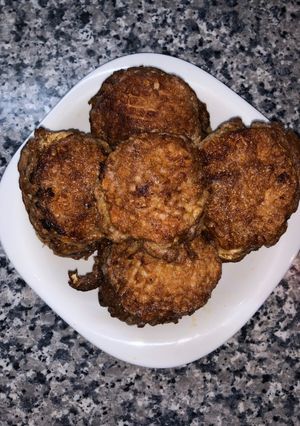 Фото Вафельные котлеты.