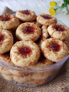 Foto resep Strawberry thumbprint