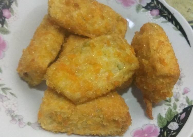Bahan-bahan Nugget ikan tenggiri ala Mama nasya yang nikmat dan Mudah Dibuat