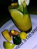 Pineaple nd ginger juice