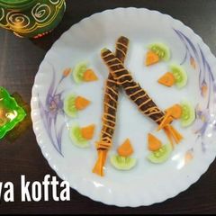 A picture of Dandiya kofta.