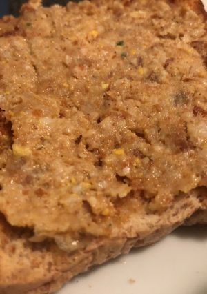 Töpörtyűkrém recept fotója