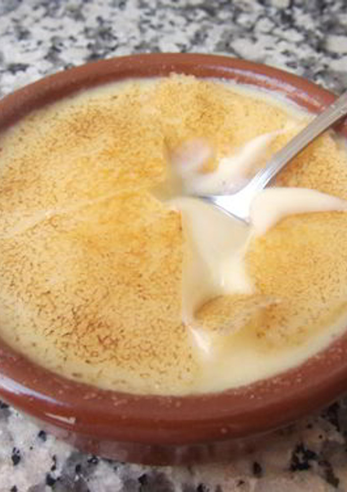 Una foto de Crema catalana
