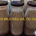 Hình của món Sữa milo phiên bản sữa hạt.