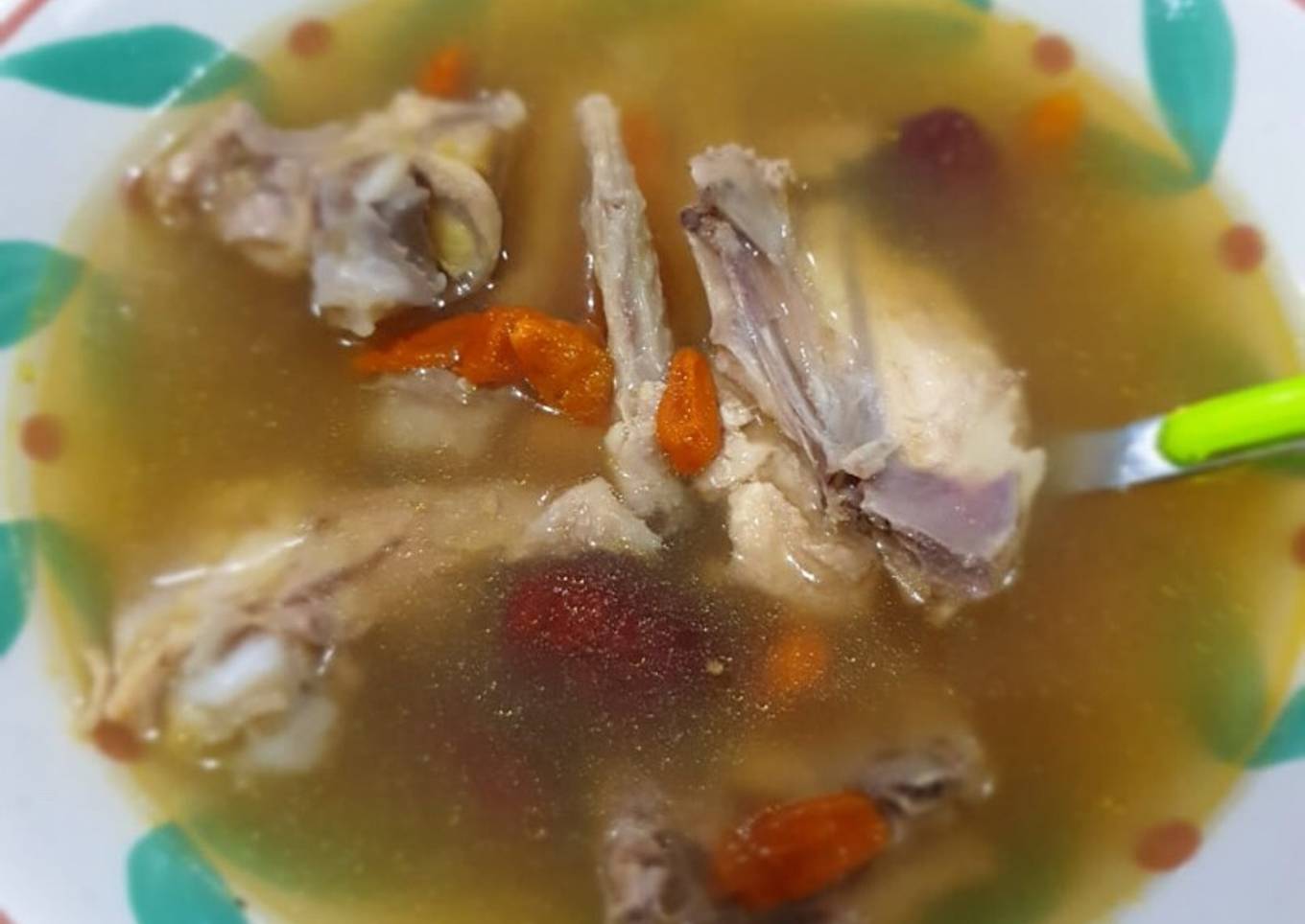Sup ayam kici/ kuah vitamin