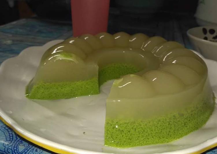 Cara mengolah Agar-agar Lumut  yang Sedap