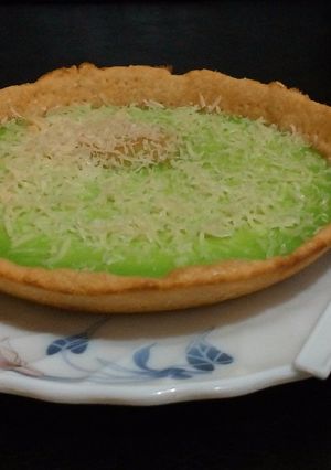 Foto resep Pie susu pandan teflon