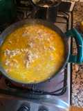 Risotto de pollo
