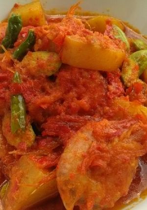 Foto resep Sambal goreng udang