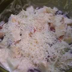 A picture of Salad Buah homemade.