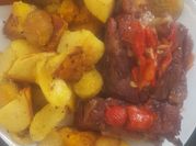 Una foto de ojo de bife