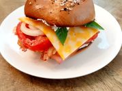 A picture of everything bagel
