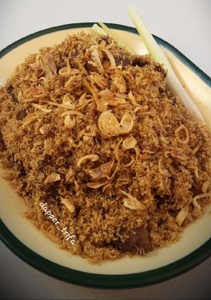 Foto resep Empal Gepuk Serundeng (air kelapa)