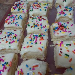 A picture of Frosted Sugar Cookie Bars.