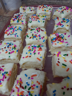 A picture of Frosted Sugar Cookie Bars.