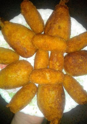 صورة لوصفة اصابع بالدجاج والبطاطا