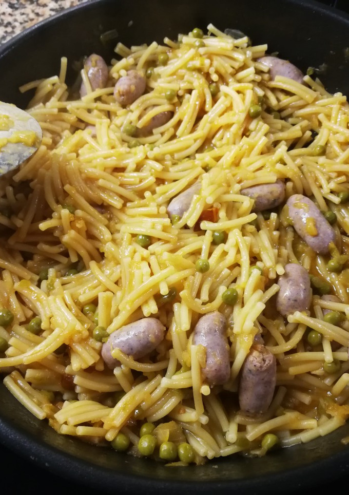 Una foto de Fideos a la cazuela a mi manera