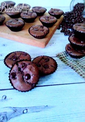 Foto resep Brownies Kering Chocochips (Brownchips)