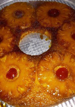 Una foto de Torta Invertida de Ananá...🍍